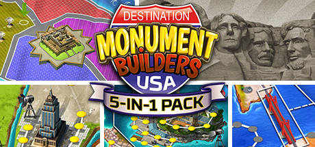  5-in-1 Pack - Monument Builders: Destination USA (+14) MrAntiFun
