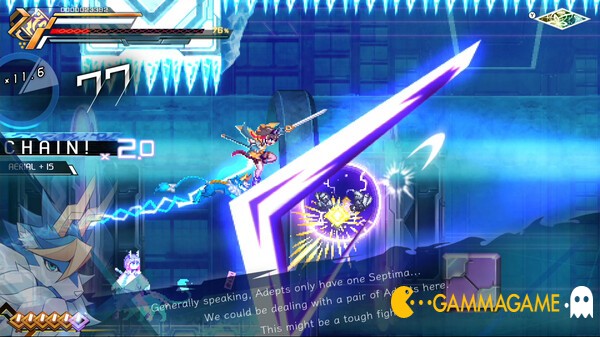   Azure Striker GUNVOLT 3 -      GAMMAGAMES.RU